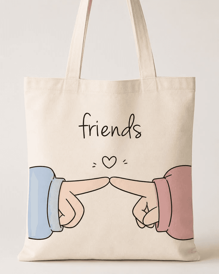 Friends tote bag